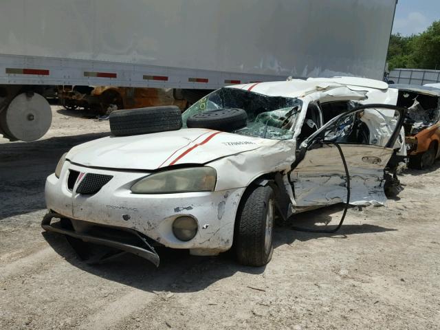 2G2WP522151253538 - 2005 PONTIAC GRAND PRIX WHITE photo 2