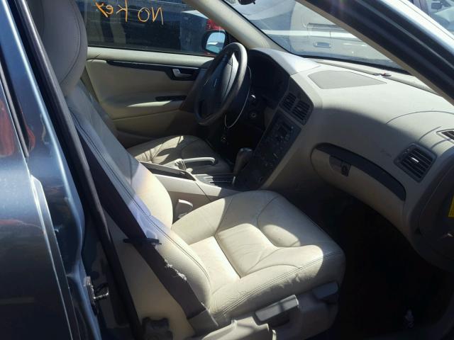 YV1RS61R112050925 - 2001 VOLVO S60 فيروزي صورة 5