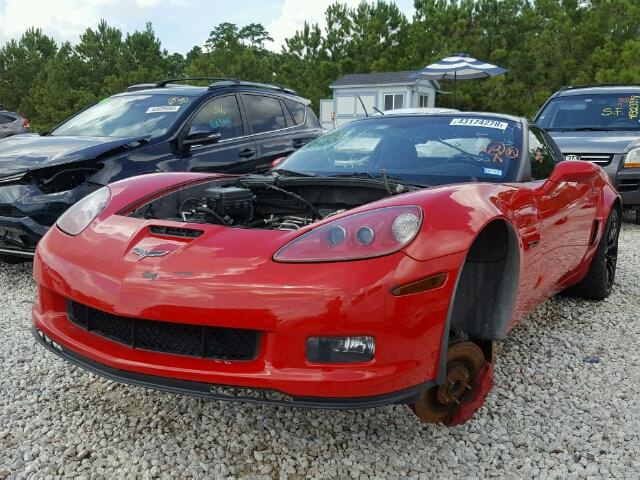 1G1YY26E865103617 - 2006 CHEVROLET CORVETTE Z RED photo 2