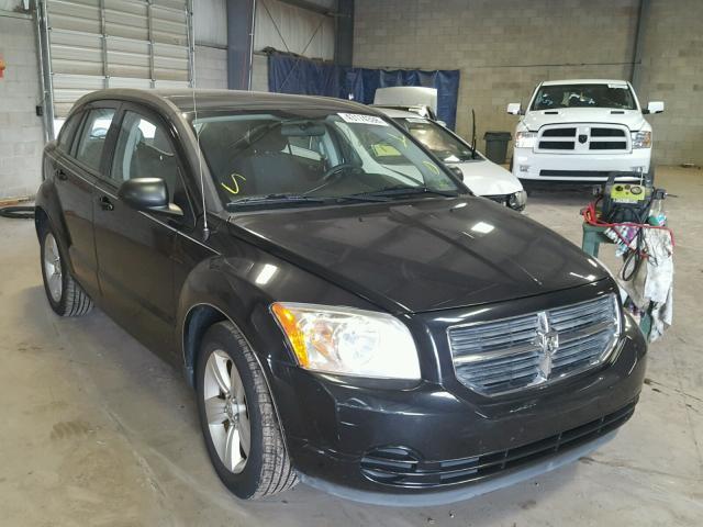 1B3CB4HA3AD661027 - 2010 DODGE CALIBER SX BLACK photo 1