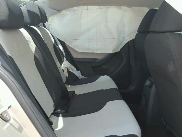 3VW2K7AJ4FM217668 - 2015 VOLKSWAGEN JETTA BASE TAN photo 6