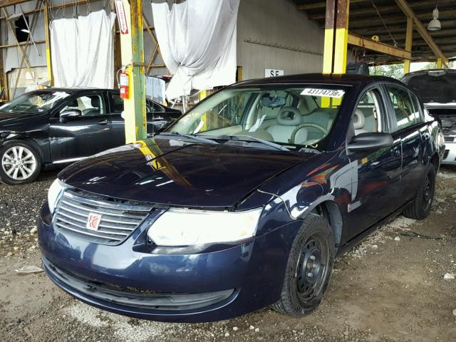 1G8AJ55FX7Z147826 - 2007 SATURN ION LEVEL BLUE photo 2