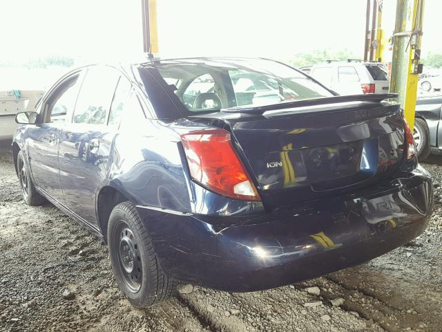 1G8AJ55FX7Z147826 - 2007 SATURN ION LEVEL BLUE photo 3