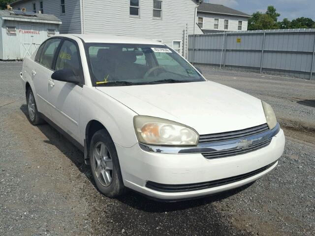1G1ZT54815F124531 - 2005 CHEVROLET MALIBU LS Ақ фото 1