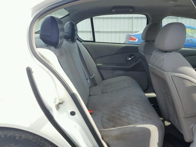 1G1ZT54815F124531 - 2005 CHEVROLET MALIBU LS Ақ фото 6