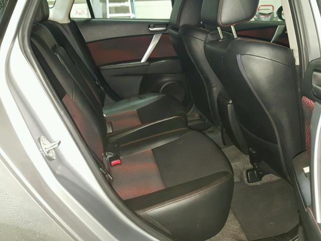 JM1BL1K3XB1402134 - 2011 MAZDA SPEED 3 SILVER photo 6