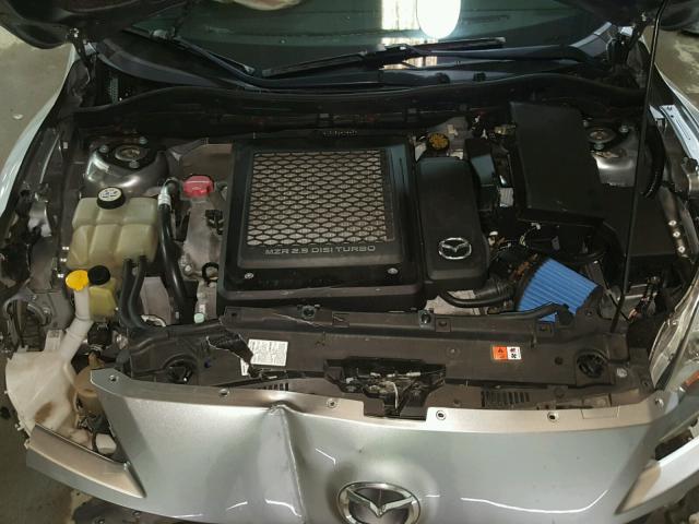 JM1BL1K3XB1402134 - 2011 MAZDA SPEED 3 SILVER photo 7