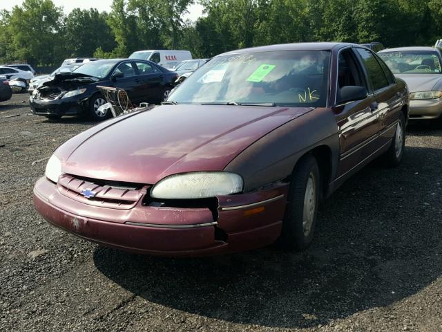 2G1WL52M6W9302849 - 1998 CHEVROLET LUMINA BAS მუქწითელი ფოტო 2