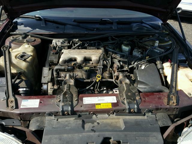 2G1WL52M6W9302849 - 1998 CHEVROLET LUMINA BAS მუქწითელი ფოტო 7