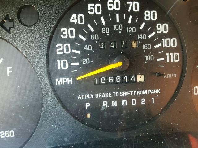 2G1WL52M6W9302849 - 1998 CHEVROLET LUMINA BAS მუქწითელი ფოტო 8