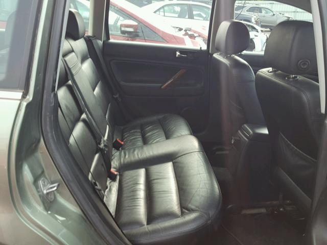 WVWWH63B22E335396 - 2002 VOLKSWAGEN PASSAT GLX 绿色 照片 6