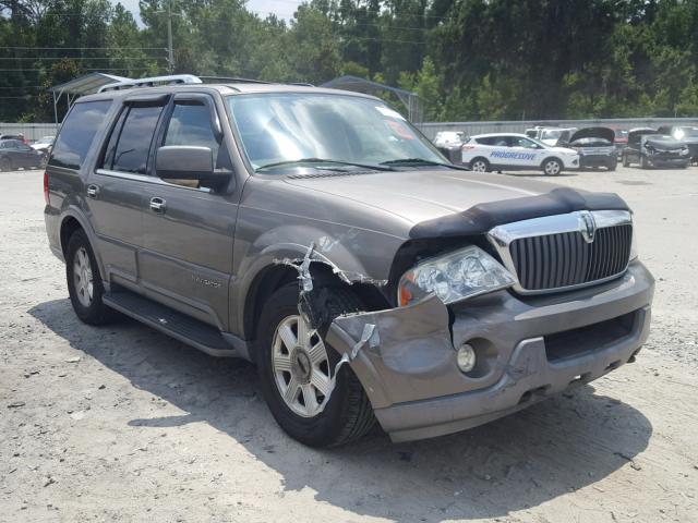 5LMFU27R74LJ31714 - 2004 LINCOLN NAVIGATOR BROWN photo 1