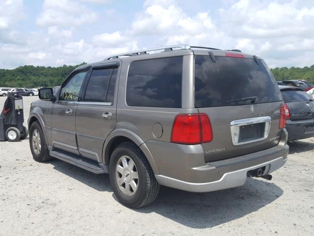 5LMFU27R74LJ31714 - 2004 LINCOLN NAVIGATOR BROWN photo 3