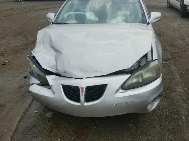 2G2WP552X71166283 - 2007 PONTIAC GRAND PRIX SILVER photo 9