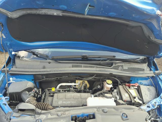 KL4CJASB5HB128291 - 2017 BUICK ENCORE PRE Blau Foto 7