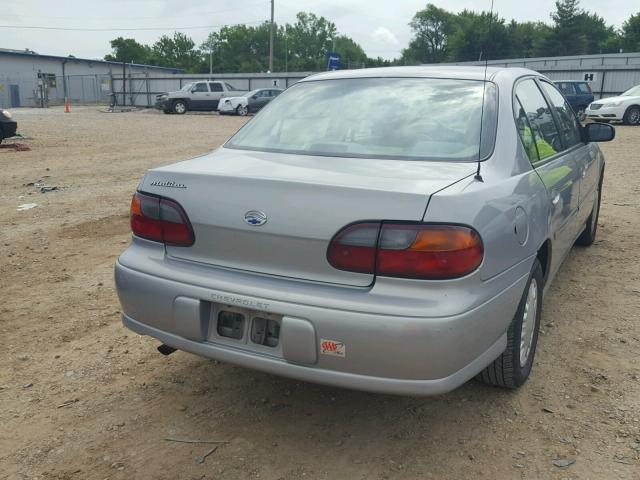 1G1ND52J3Y6171582 - 2000 CHEVROLET MALIBU SILVER photo 4