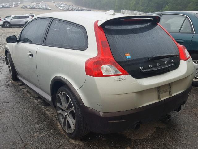 YV1MK672992149718 - 2009 VOLVO C30 T5 BEIGE photo 3