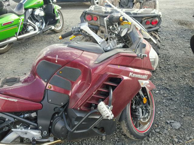 JKBZGNA119A019094 - 2009 KAWASAKI ZG1400 A RED photo 5