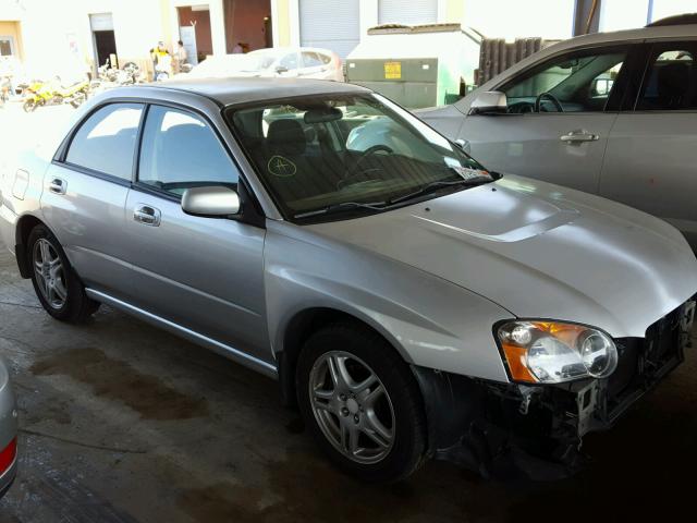 JF1GD67544H515393 - 2004 SUBARU IMPREZA RS SILVER photo 1