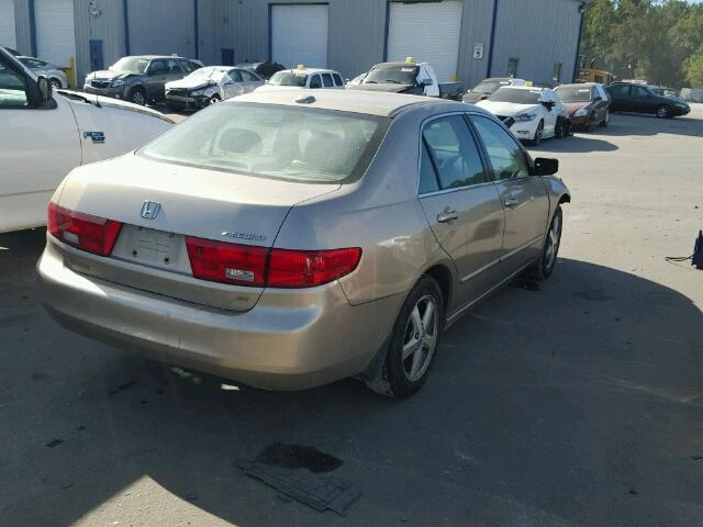 1HGCM55845A044678 - 2005 HONDA ACCORD EX TAN photo 4