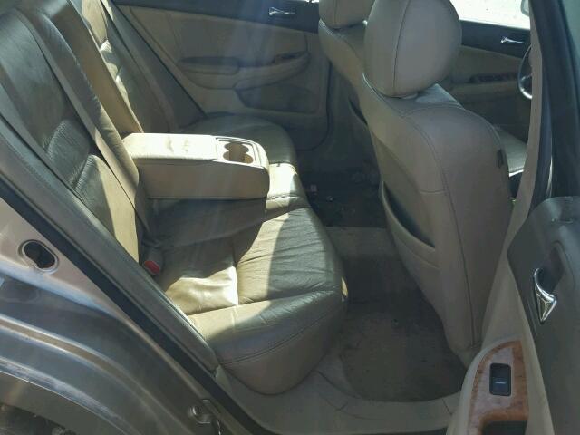 1HGCM55845A044678 - 2005 HONDA ACCORD EX TAN photo 6