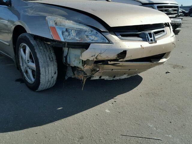 1HGCM55845A044678 - 2005 HONDA ACCORD EX TAN photo 9