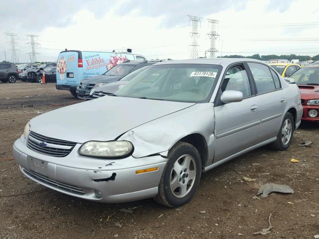 1G1NE52J43M609513 - 2003 CHEVROLET MALIBU LS ვერცხლისფერი ფოტო 2
