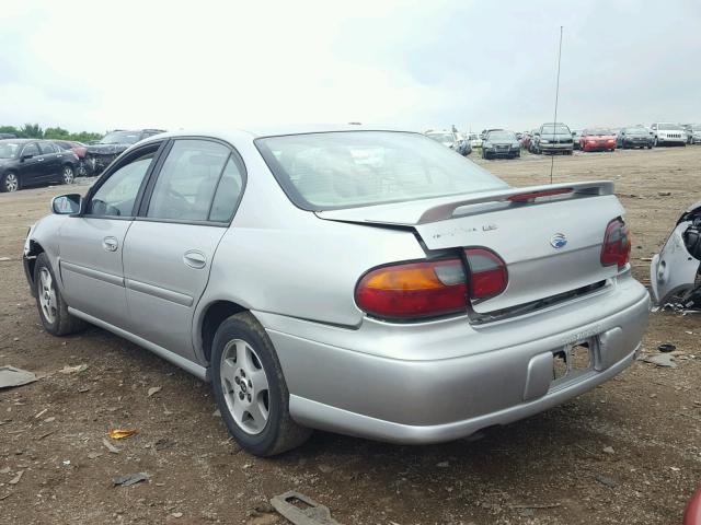 1G1NE52J43M609513 - 2003 CHEVROLET MALIBU LS ვერცხლისფერი ფოტო 3