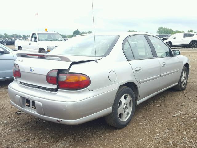 1G1NE52J43M609513 - 2003 CHEVROLET MALIBU LS ვერცხლისფერი ფოტო 4
