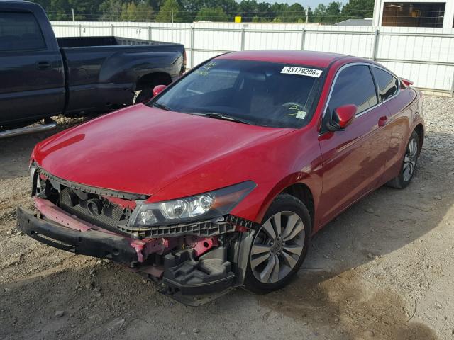 1HGCS1B30BA000793 - 2011 HONDA ACCORD LX- RED photo 2