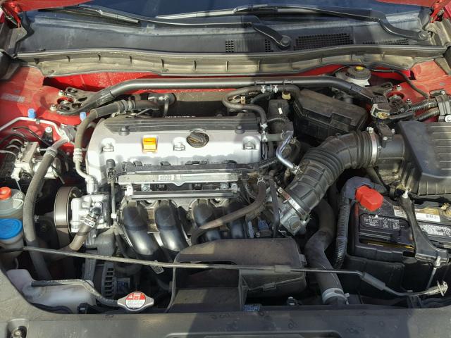 1HGCS1B30BA000793 - 2011 HONDA ACCORD LX- RED photo 7