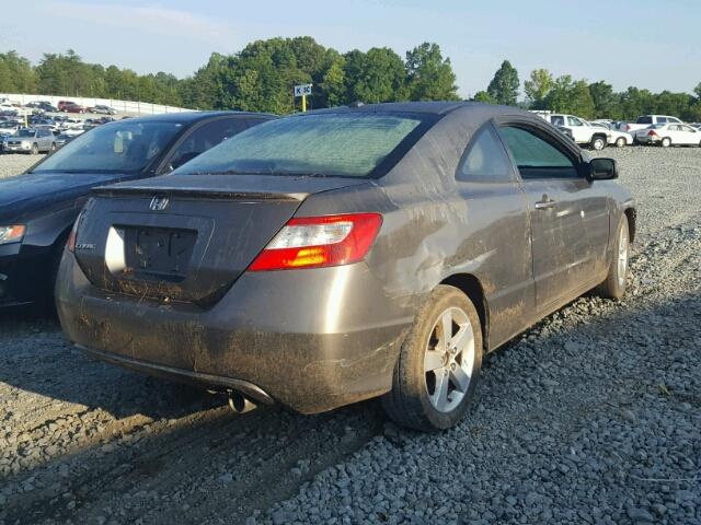 2HGFG12958H503295 - 2008 HONDA CIVIC EXL 灰色 照片 4