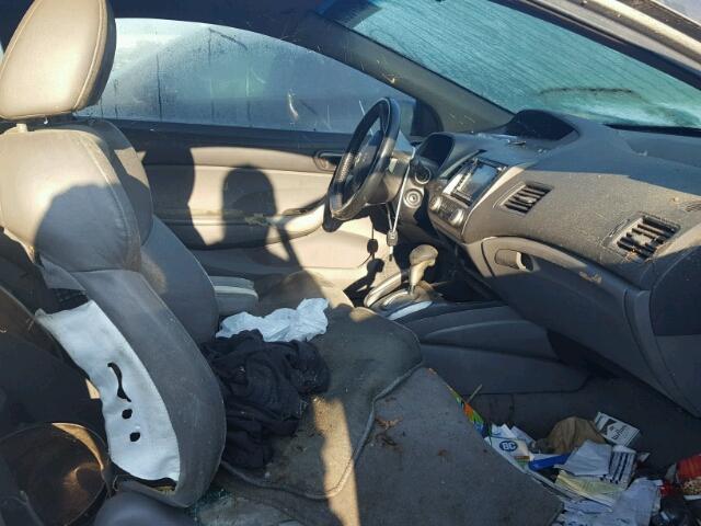 2HGFG12958H503295 - 2008 HONDA CIVIC EXL 灰色 照片 5