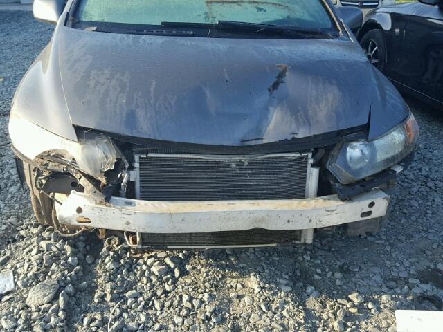 2HGFG12958H503295 - 2008 HONDA CIVIC EXL 灰色 照片 9