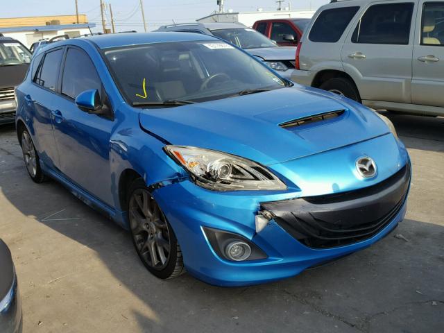JM1BL1K31B1444191 - 2011 MAZDA SPEED 3 BLUE photo 1