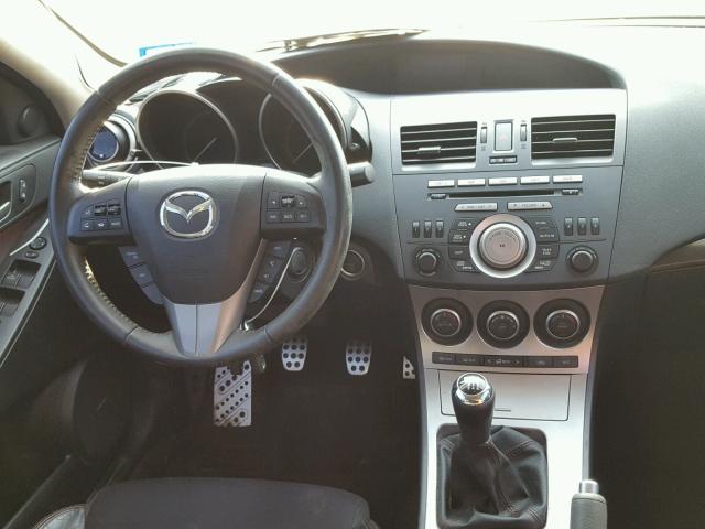 JM1BL1K31B1444191 - 2011 MAZDA SPEED 3 BLUE photo 9