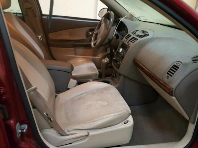 1G1ZU64874F234016 - 2004 CHEVROLET MALIBU MAX 勃艮第红 照片 5