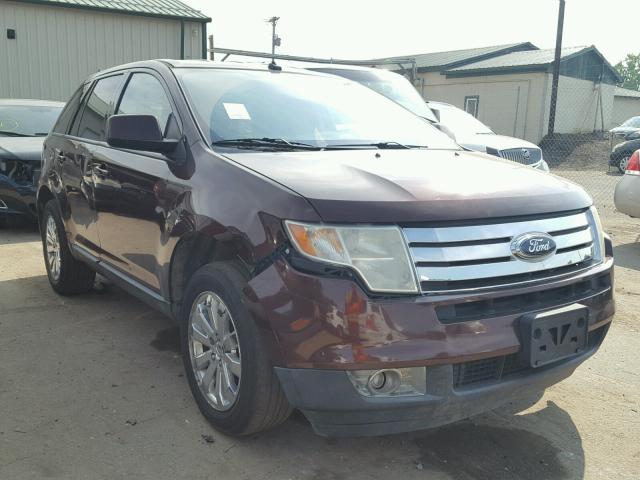 2FMDK48C59BA36792 - 2009 FORD EDGE SEL MAROON photo 1