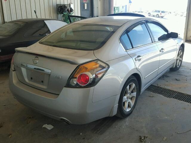 1N4AL21E07N402136 - 2007 NISSAN ALTIMA SILVER photo 4