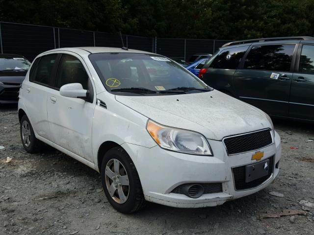 KL1TD6DEXBB229388 - 2011 CHEVROLET AVEO LS WHITE photo 1