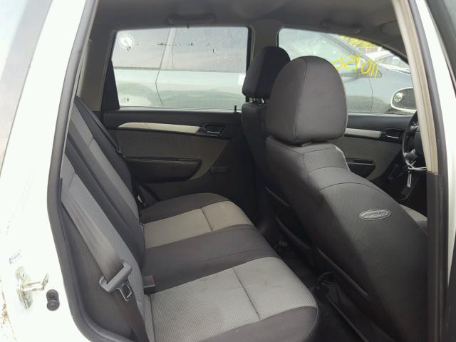 KL1TD6DEXBB229388 - 2011 CHEVROLET AVEO LS WHITE photo 6