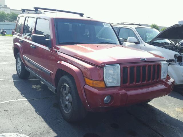 1J8HH48NX6C229658 - 2006 JEEP COMMANDER 红色 照片 1