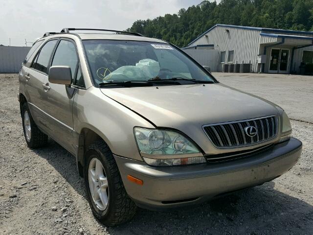 JTJHF10U630295648 - 2003 LEXUS RX 300 GOLD photo 1