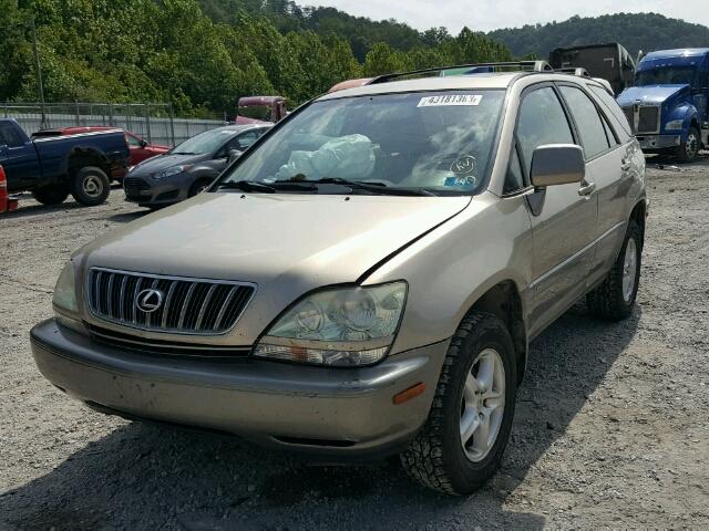 JTJHF10U630295648 - 2003 LEXUS RX 300 GOLD photo 2