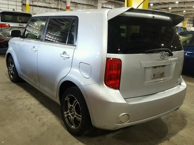 JTLKE50E791073753 - 2009 TOYOTA SCION XB 银色 照片 3