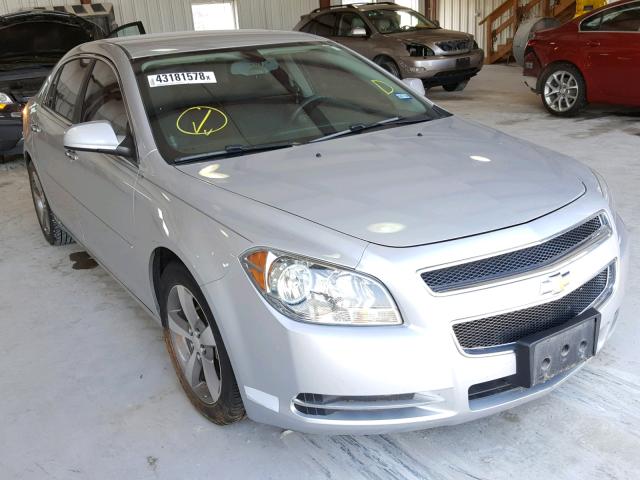 1G1ZC5E02CF175347 - 2012 CHEVROLET MALIBU 1LT SILVER photo 1
