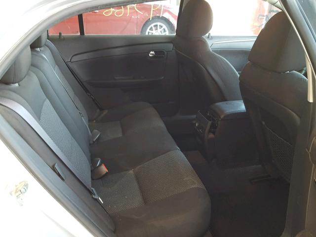 1G1ZC5E02CF175347 - 2012 CHEVROLET MALIBU 1LT SILVER photo 6