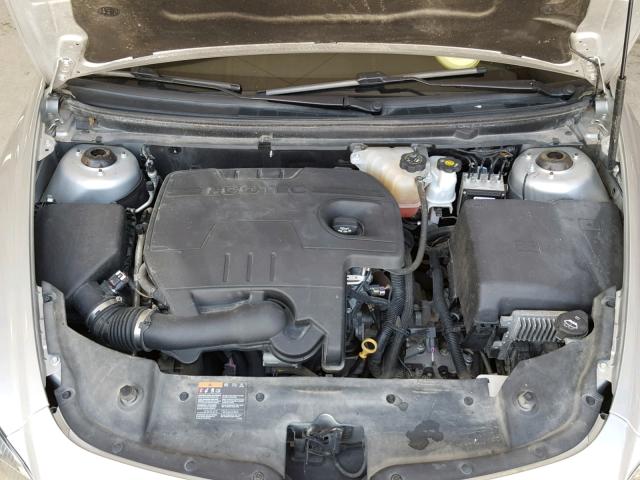 1G1ZC5E02CF175347 - 2012 CHEVROLET MALIBU 1LT SILVER photo 7