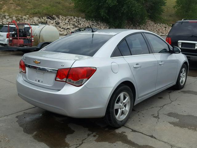 1G1PD5SB4D7248868 - 2013 CHEVROLET CRUZE LT SILVER photo 4