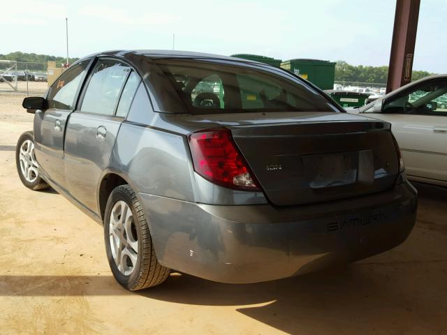 1G8AL52F54Z147744 - 2004 SATURN ION LEVEL GRAY photo 3